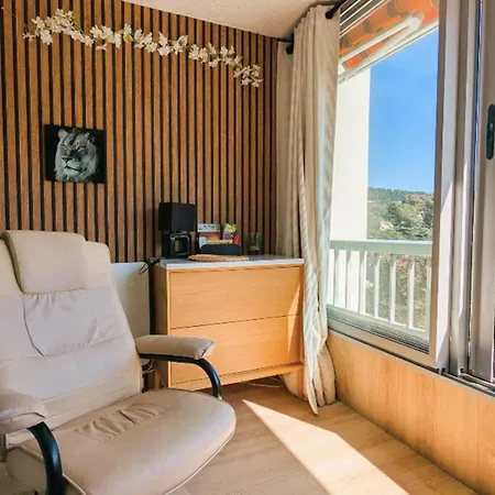 شقة With Loggia 300m From The سانت-ماندرييه-سور-مير